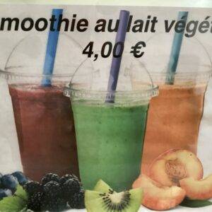 Smoothie au lait d’amande: goût aux choix !