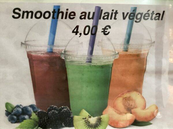 Smoothie au lait d’amande: goût aux choix !